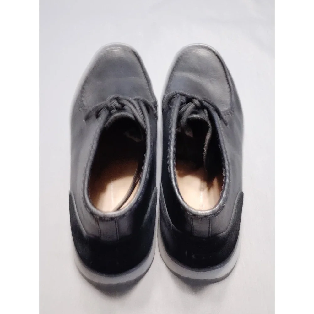 UGG‎ Treadlite Hendrickson Black Leather/Moc-toe Chukka Boot Shoe 1017281 Men 15